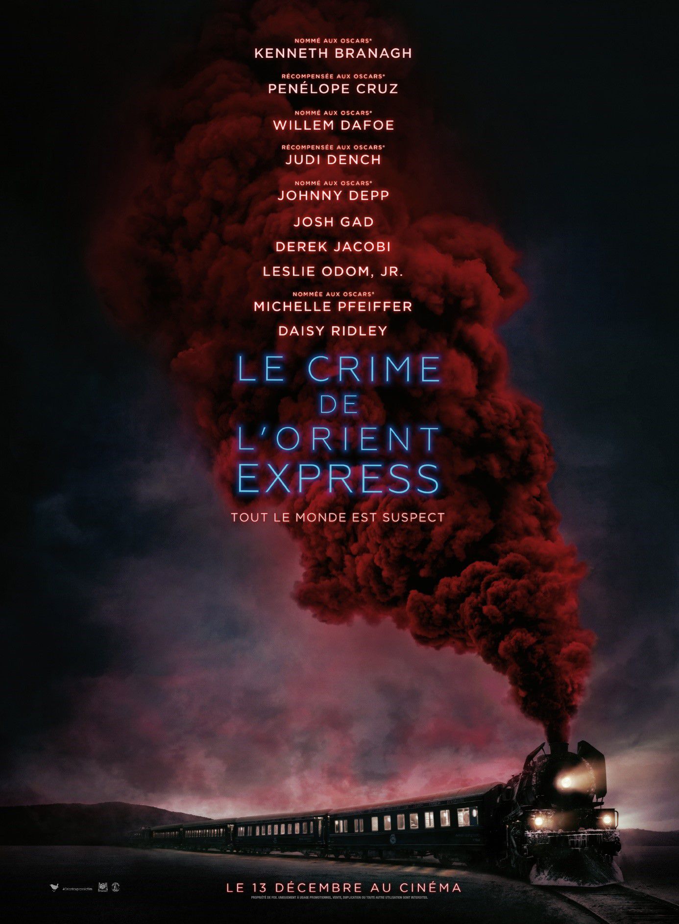 Le Crime de L'Orient-Express (2017) de Kenneth Branagh