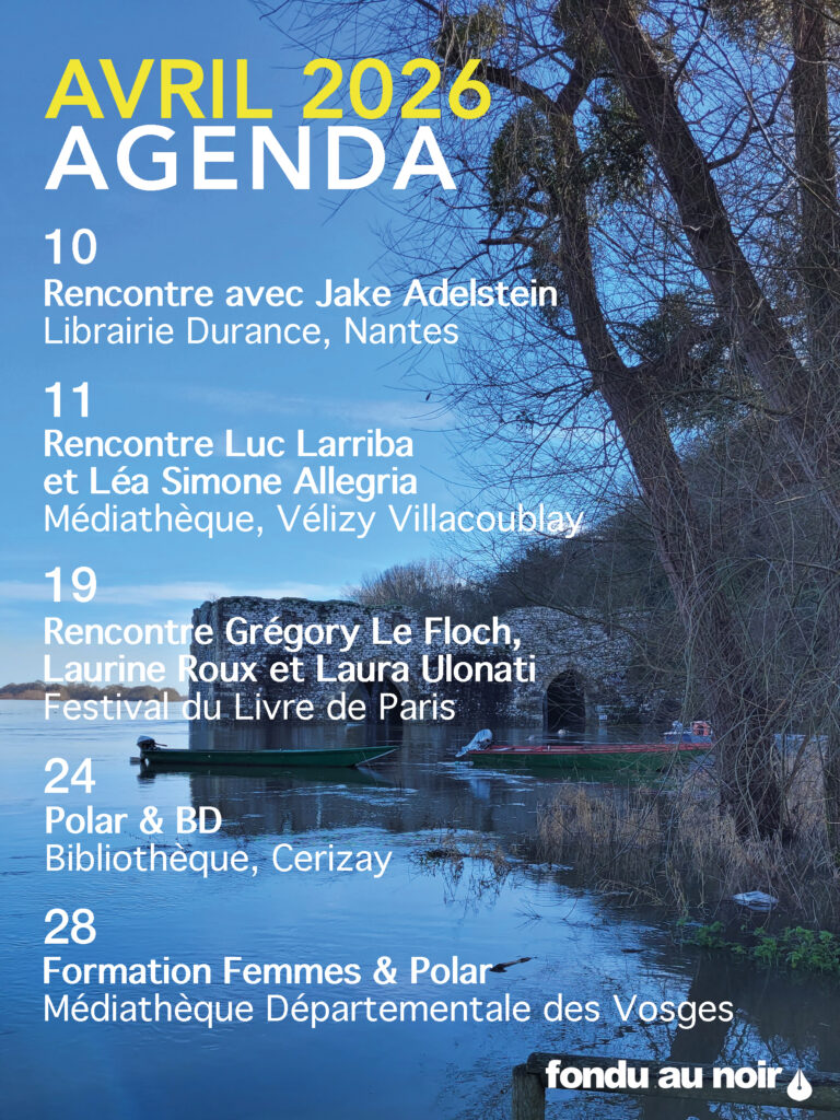 Agenda avril médiation polar formation